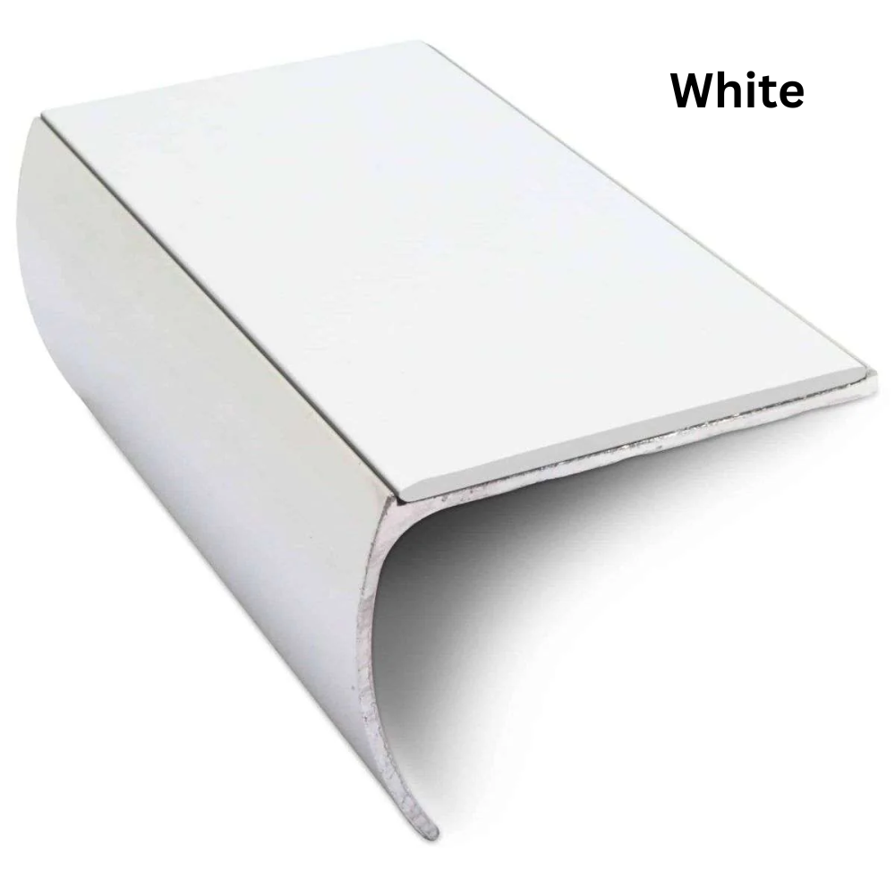 Aluminium Bullnose Stair Nosing 57 x 40mm – Non-Slip PVC Insert - Image 14