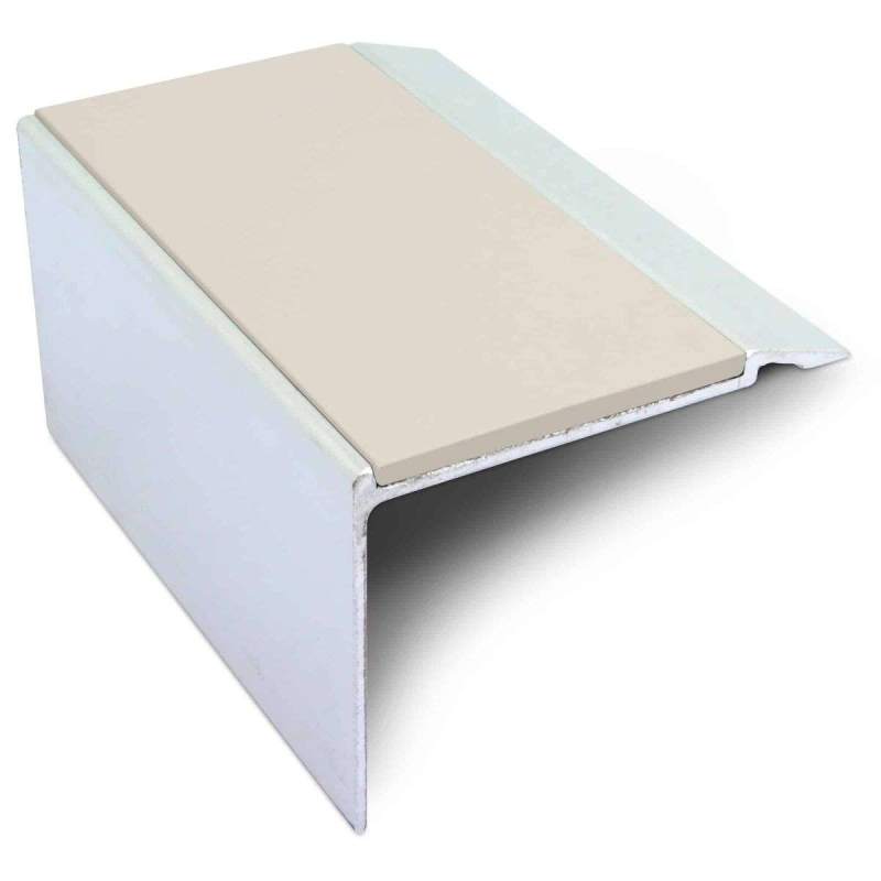 Heavy Duty DDA Stair Nosing 72 x 55mm Aluminium with Non-Slip Insert - Image 6