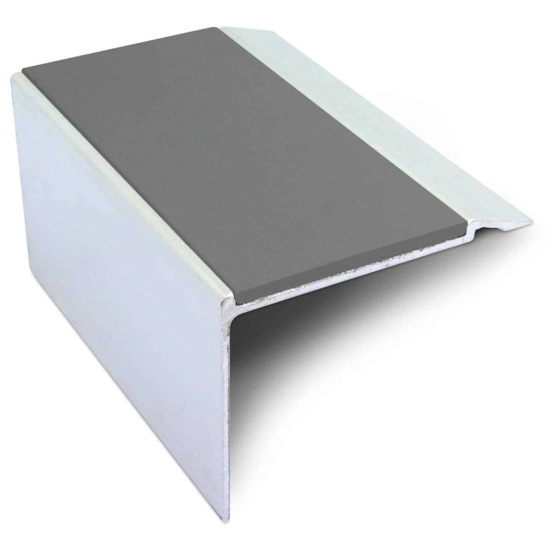 Heavy Duty DDA Stair Nosing 72 x 55mm Aluminium with Non-Slip Insert - Image 10