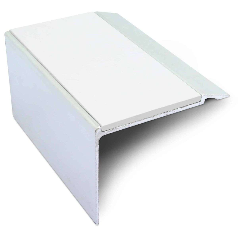 Heavy Duty DDA Stair Nosing 72 x 55mm Aluminium with Non-Slip Insert - Image 3