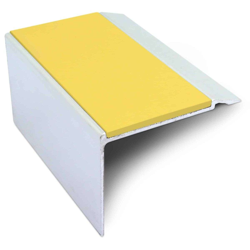 Heavy Duty DDA Stair Nosing 72 x 55mm Aluminium with Non-Slip Insert - Image 11