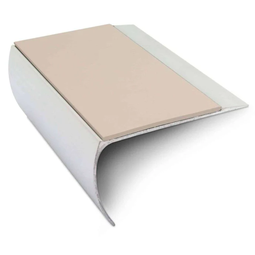 Bullnose Aluminium Stair Nosing 69 x 40mm with Tredsafe Non-Slip PVC Insert - Image 10