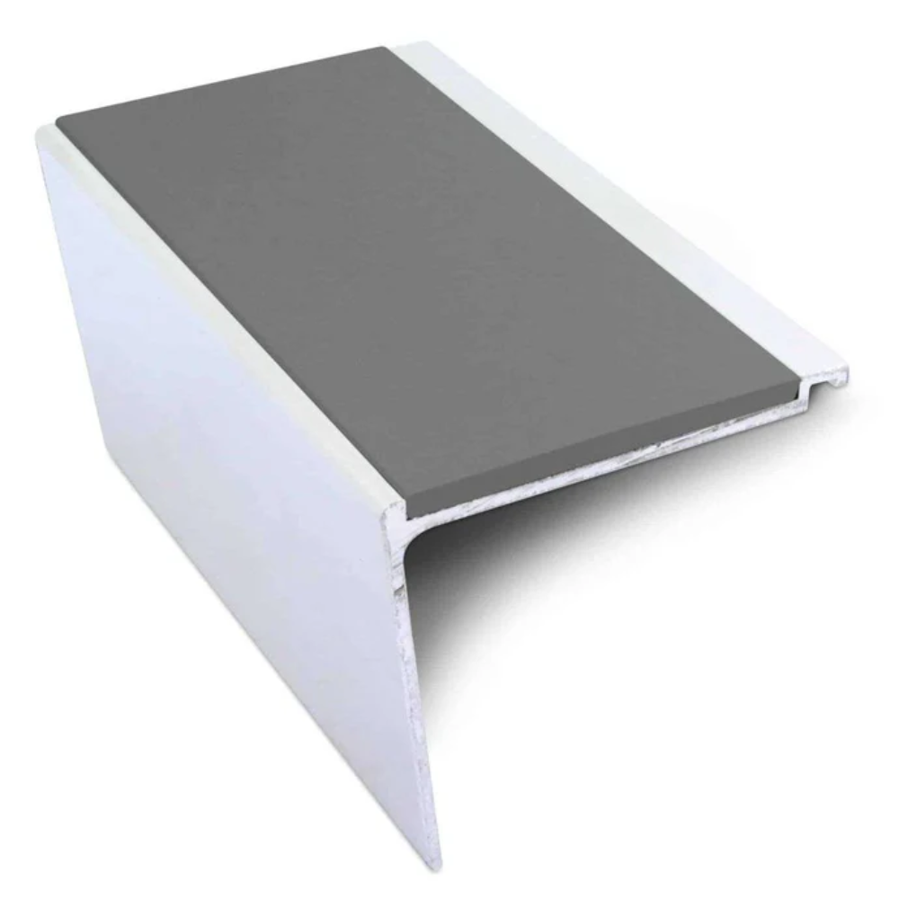 Heavy Duty Aluminium Stair Nosing 60 x 55mm | Rakeback Edge Trim | DDA Compliant - Image 11
