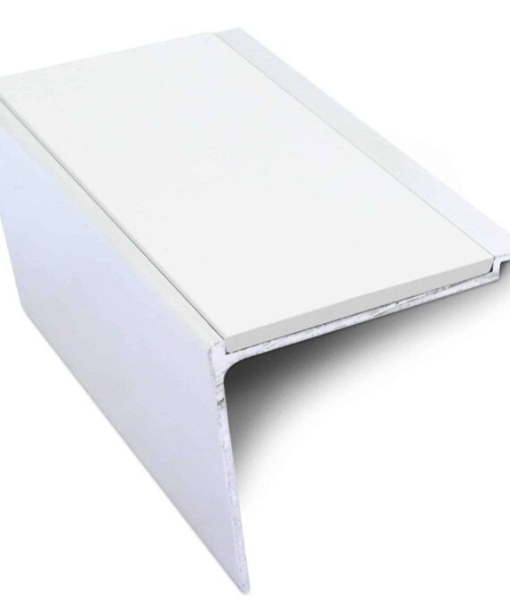 Heavy Duty Aluminium Non-Slip Stair Nosing 60 x 55mm Rakeback | DDA Compliant