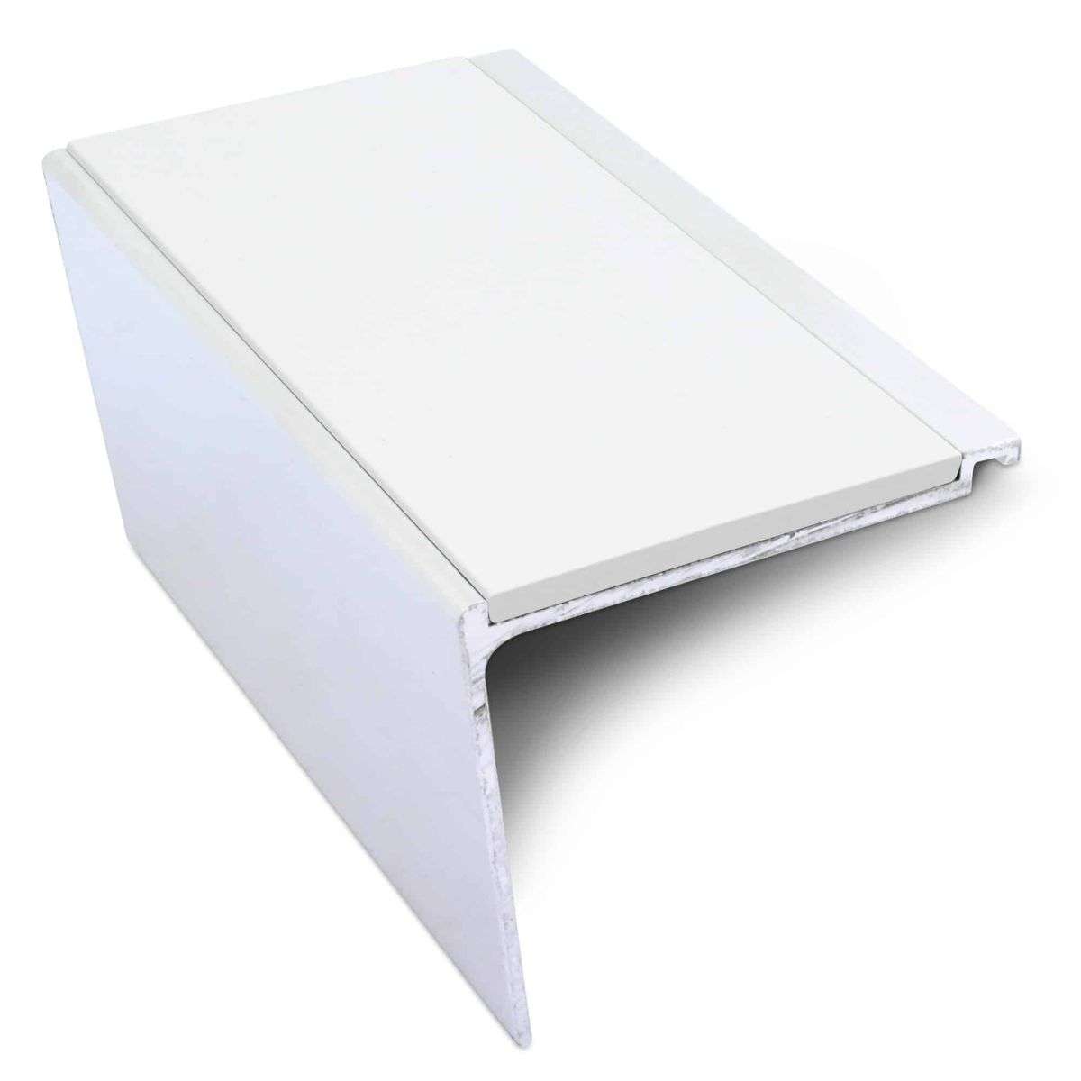 Heavy Duty Aluminium Non-Slip Stair Nosing 60 x 55mm Rakeback | DDA Compliant